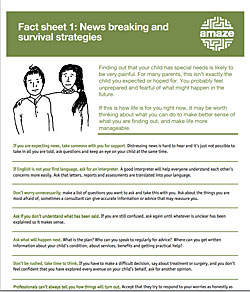 cover of news breaking fact sheet