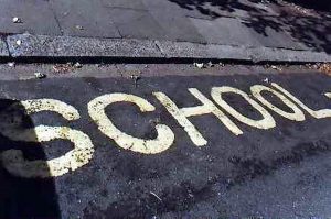 school parking lines
