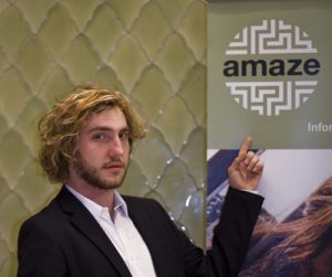 Comedian Seann Walsh supporting Amaze