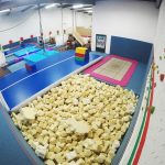 Amazing Futures (East Sussex) trampolining session for young people with SEND