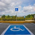 disabled parking bay