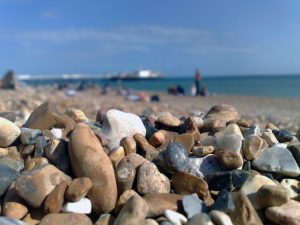 pebbles on brighton beach