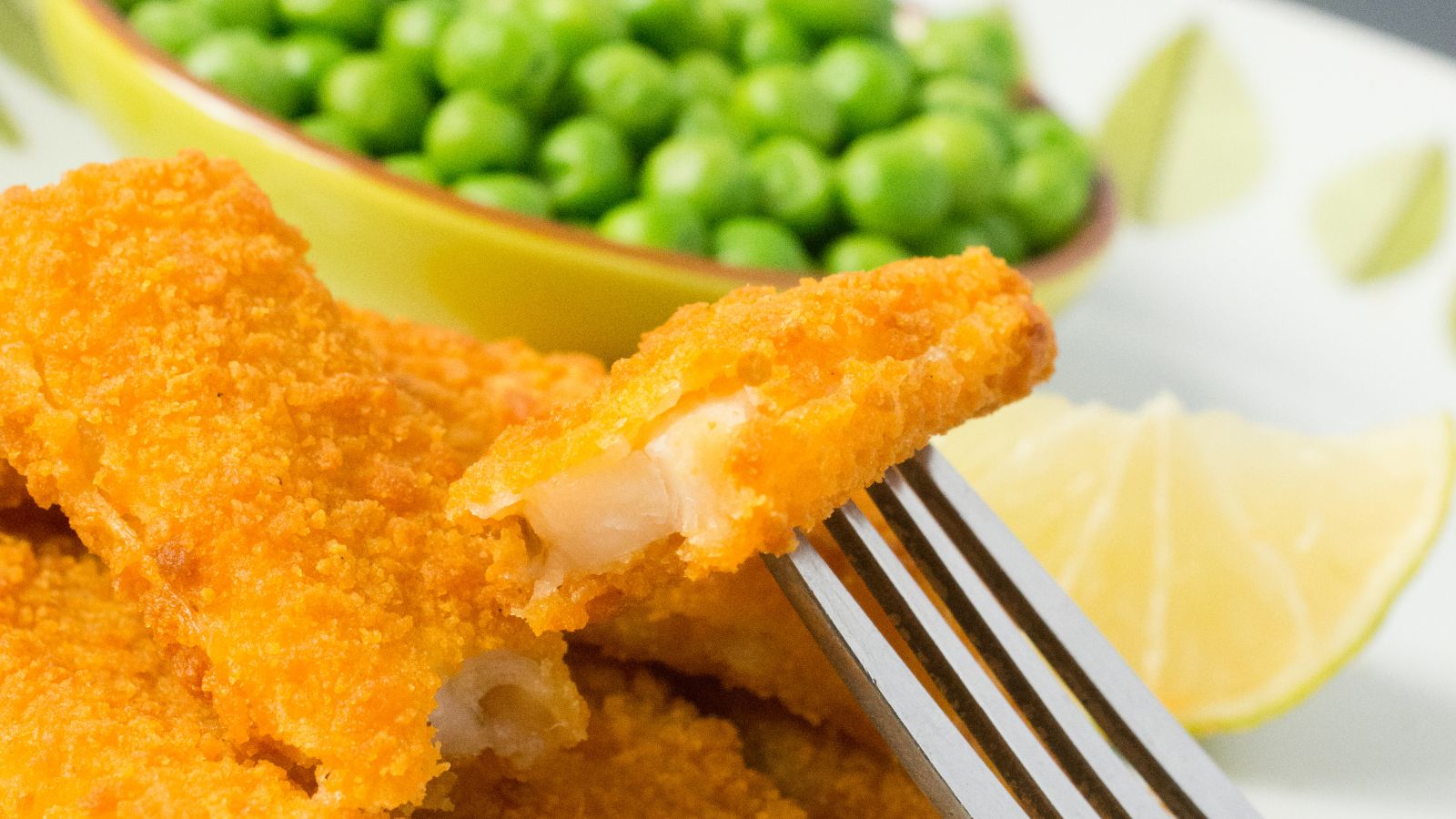 fish fingers and peas Amaze