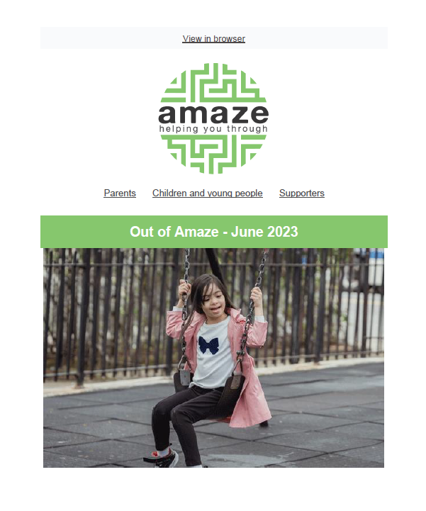 Out of Amaze e-newsletter EAST SUSSEX June 2023