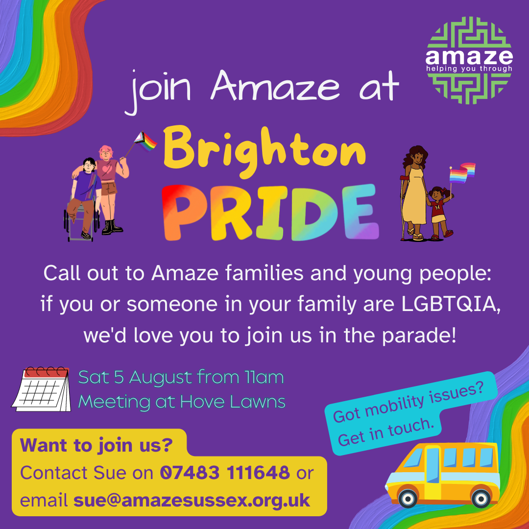 Amaze at Brighton Pride