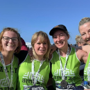 Run for Amaze at Brighton Marathon 10k