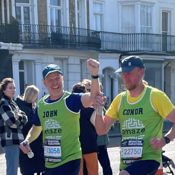 Run for Amaze at Brighton Marathon