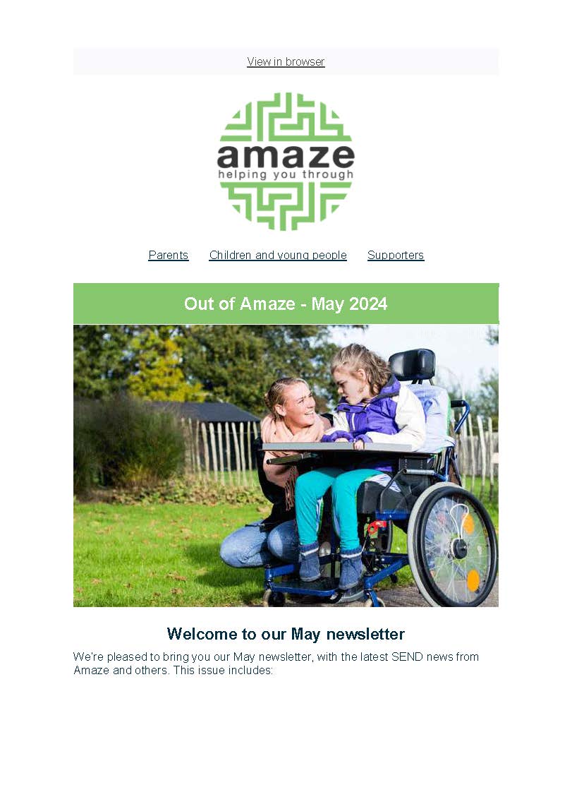 LATEST newsletter Brighton & Hove – May 2024