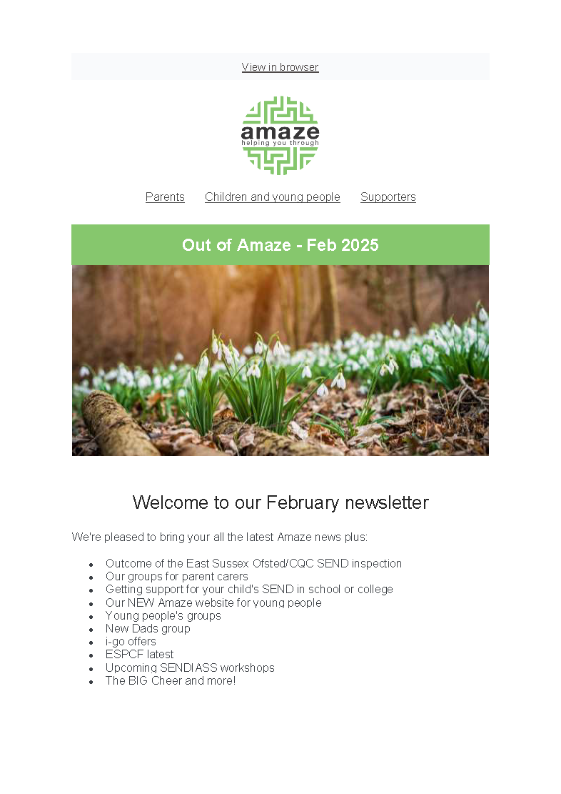 LATEST newsletter EAST SUSSEX – Feb 2025