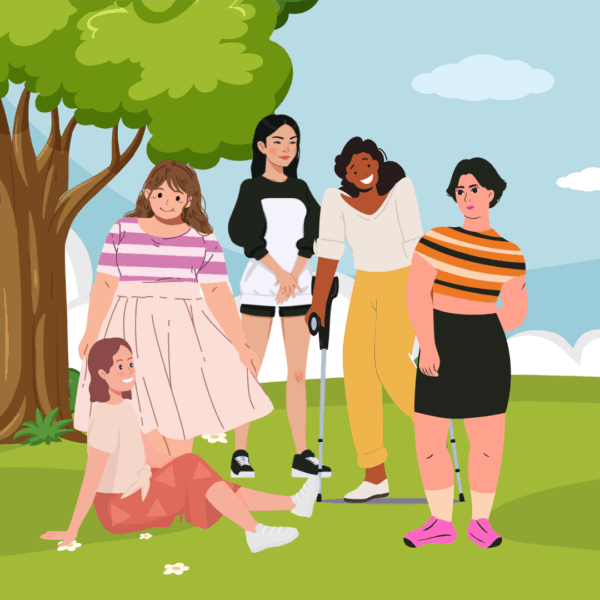 Young women's park group - Eastbourne